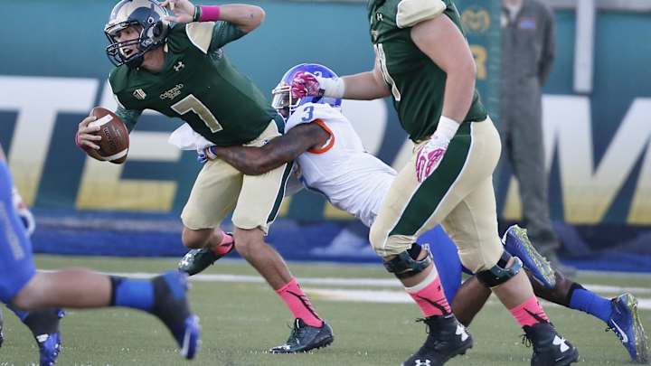 Tricky No. 25 Boise State rolls past Colorado State 41-10
