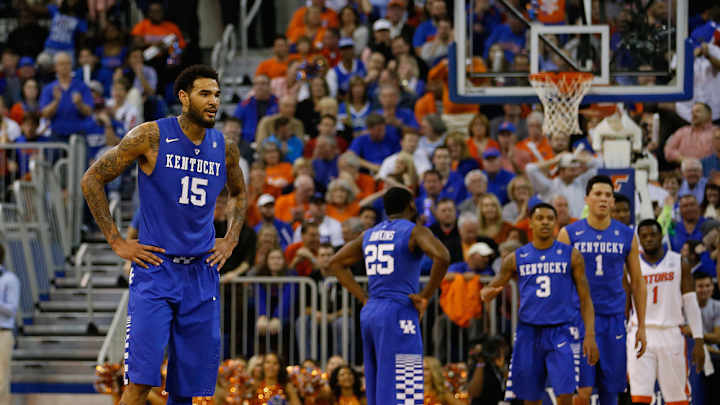 Watch: Kentucky's Willie Cauley-Stein soars for huge dunk Watch: Kentucky's Willie Cauley-Stein soars for huge dunk