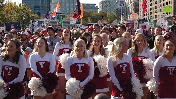 Temple steals Philadelphia spotlight with College GameDay appearance