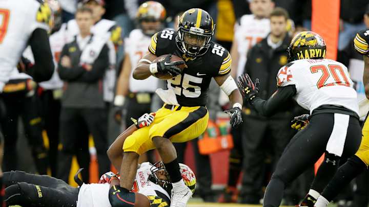 No. 10 Iowa's depth at running back coming in handy