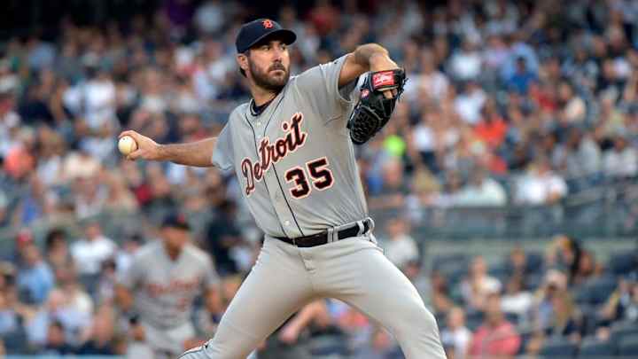 Justin Verlander scratched from start against Indians with stiff back