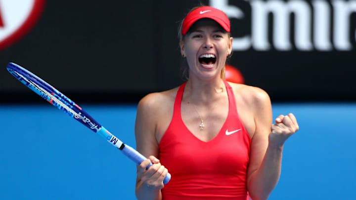 Sharapova reaches Australian Open final for 4th time