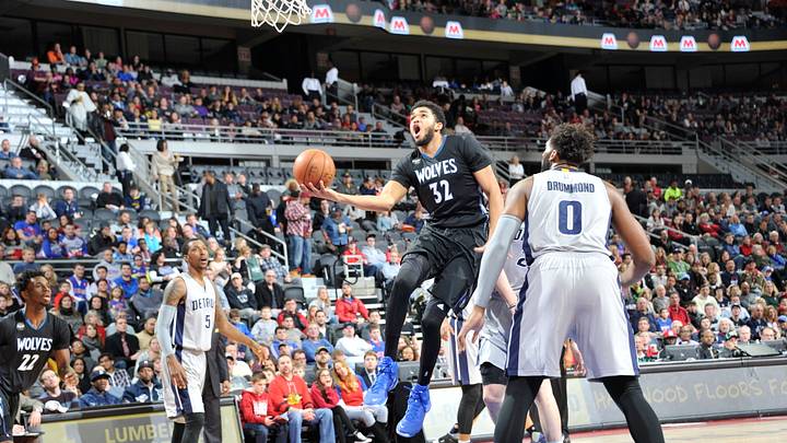 Drummond powers Pistons past Timberwolves 115-90 Drummond powers Pistons past Timberwolves 115-90