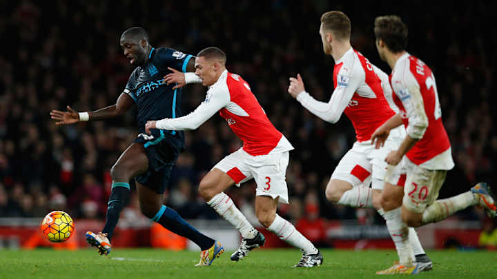 Watch: Yaya Toure picks out corner with great goal vs. Arsenal