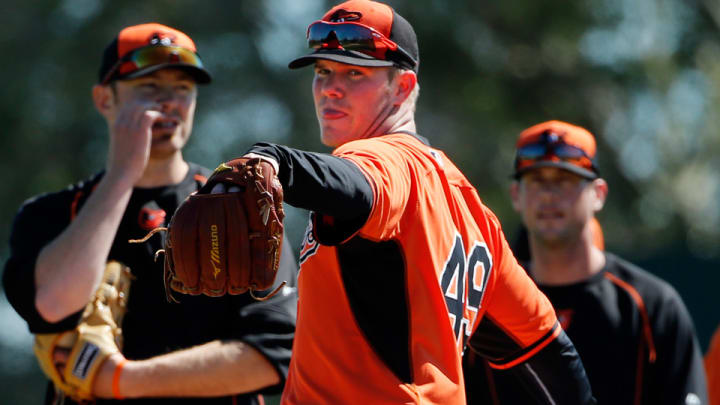 Orioles' Bundy relies on patience, his brother in injury comeback