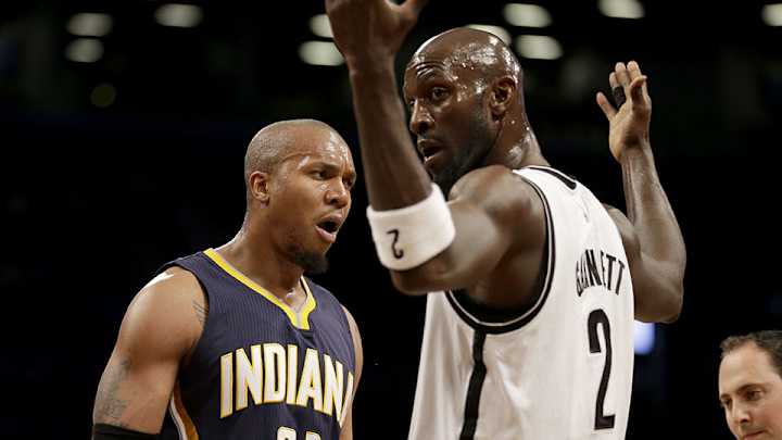 David West: Kevin Garnett blowing in ear was 'aggressive'