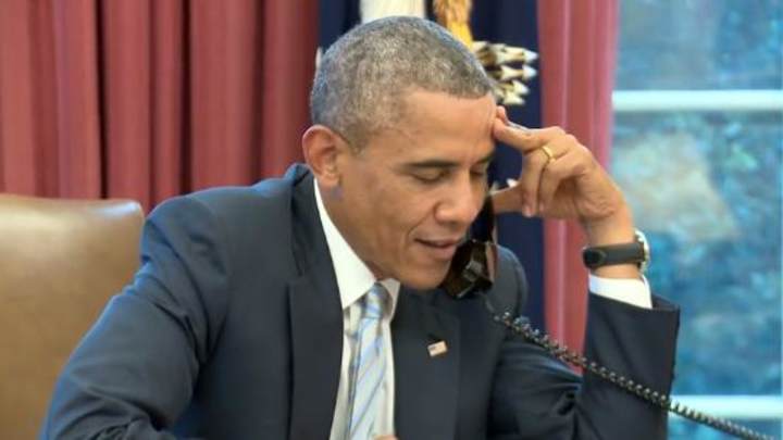 Watch Barack Obama's phone call to Tim Howard and Clint Dempsey