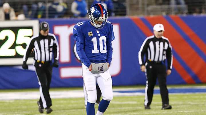 New York Giants quarterback Eli Manning to undergo ankle surgery; out 6 weeks