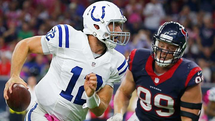 J.J. Watt's huge night isn't enough as Texans' rally falls short vs. Colts