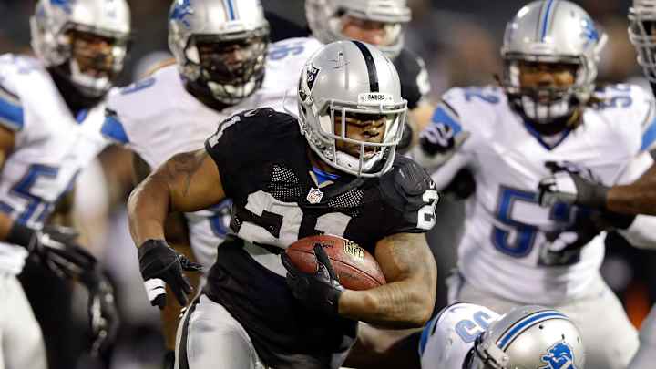 Report: Raiders' RB Maurice Jones-Drew inactive against Patriots