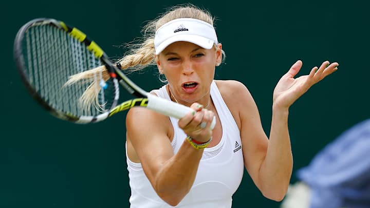 Wozniacki bows out of Wimbledon in the fourth round