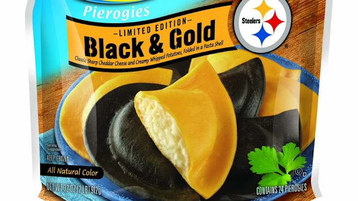 Steelers fandom jumps to the next level with black and gold pierogies Steelers fandom jumps to the next level with black and gold pierogies
