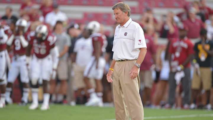 Steve Spurrier quotes Taylor Swift lyrics to his staff Steve Spurrier quotes Taylor Swift lyrics to his staff