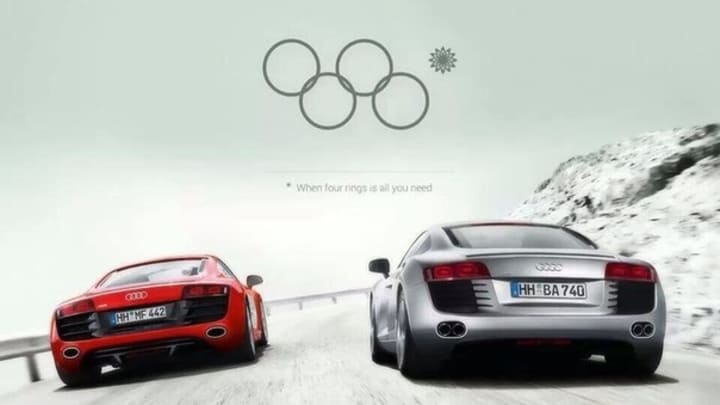 Fake Audi Ad Capitalizes on Olympic Opening Ceremony Malfunction in Clever Way