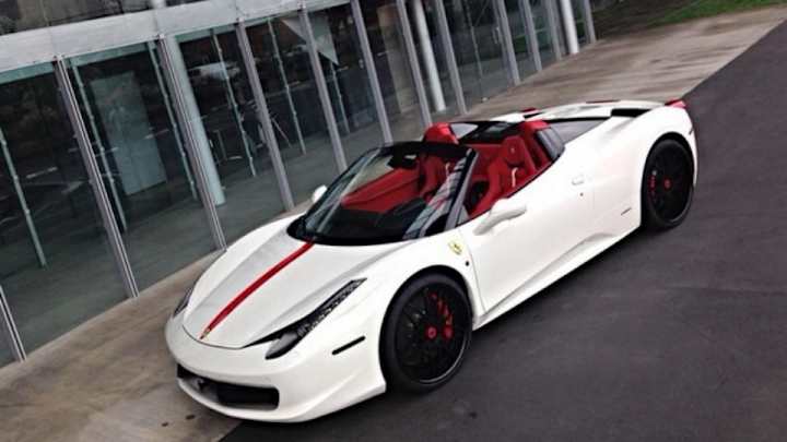 Paul George bought a Ferrari to make his leg feel better