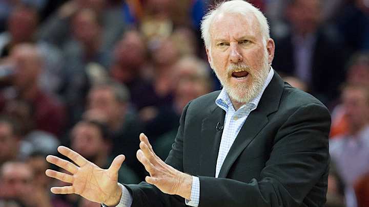 San Antonio Spurs head coach Gregg Popovich says he doesn't watch film San Antonio Spurs head coach Gregg Popovich says he doesn't watch film