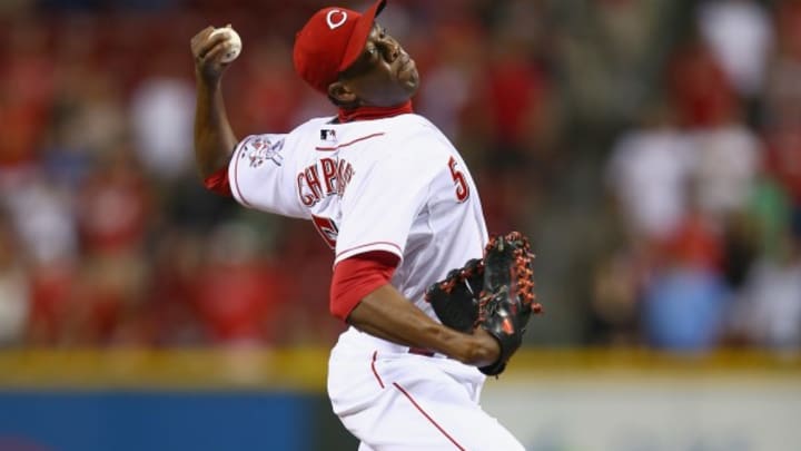 Aroldis Chapman could return to Reds' active roster this weekend
