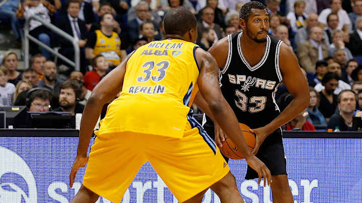 Jamel McLean lifts Alba Berlin past champion San Antonio Spurs in Berlin