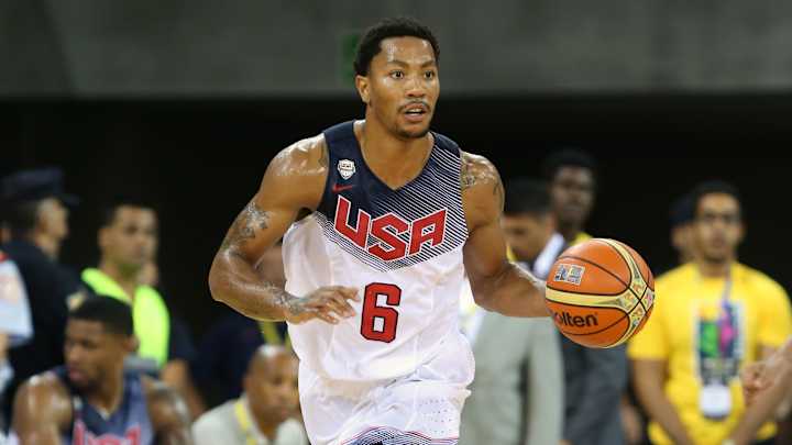 Derrick Rose says he feels good after back-to-back World Cup games