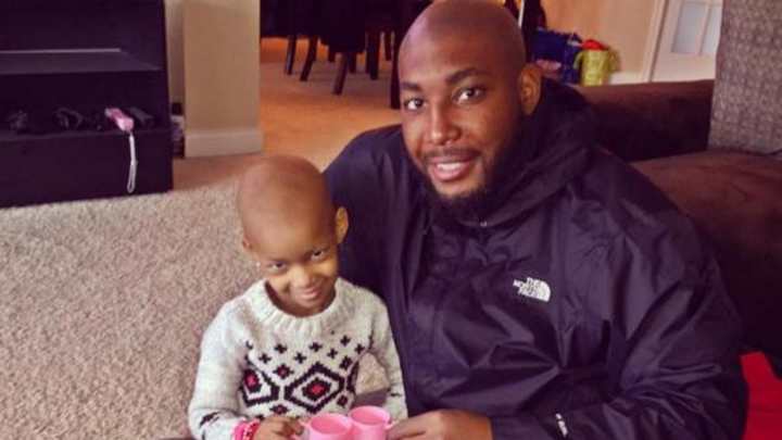 Devon and Leah Still enjoy a pregame tea party Devon and Leah Still enjoy a pregame tea party
