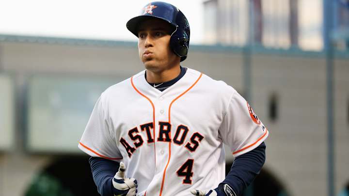 Astros rookie George Springer suffers setback, will miss two more weeks