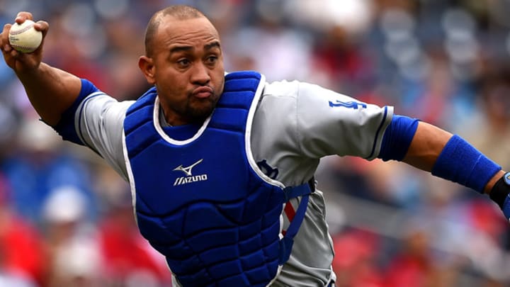 Dodgers release Miguel Olivo after minor league fight