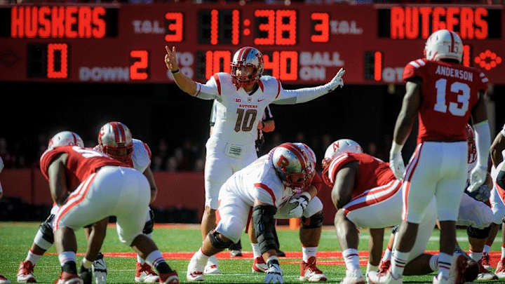 Rutgers QB Gary Nova questionable against Wisconsin Rutgers QB Gary Nova questionable against Wisconsin
