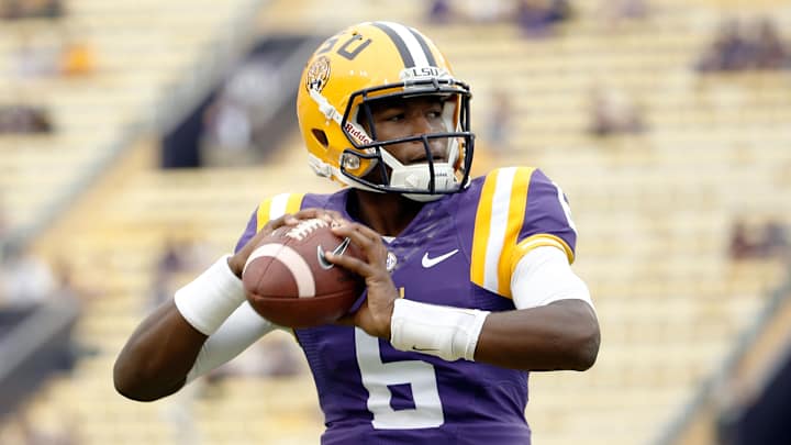 LSU's Les Miles: Quarterback Brandon Harris deserves more playing time LSU's Les Miles: Quarterback Brandon Harris deserves more playing time