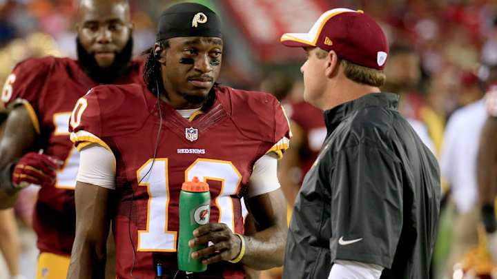Redskins' coach Jay Gruden 'would guarantee' RGIII returns by Week 11