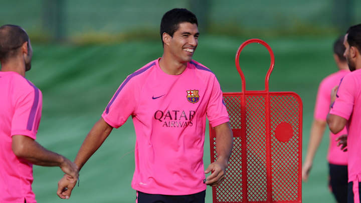 Luis Suarez eligible to make Barcelona debut Oct. 25 vs. Real Madrid Luis Suarez eligible to make Barcelona debut Oct. 25 vs. Real Madrid