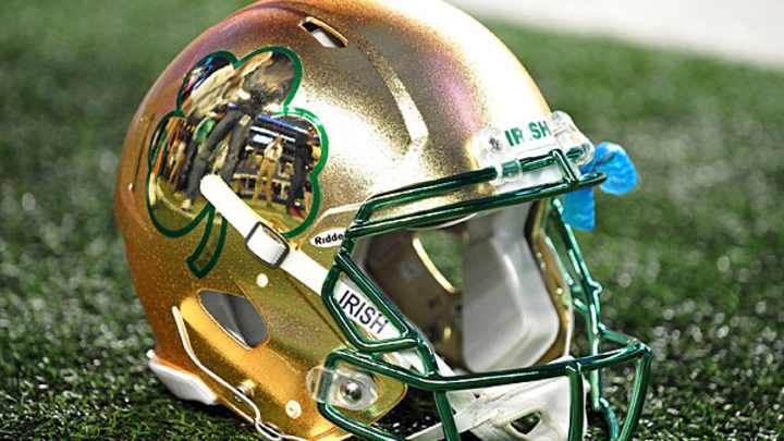 Notre Dame reserve wide receiver Will Mahone arrested on five charges