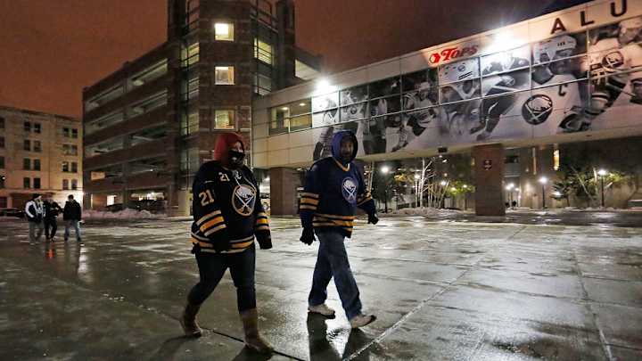 Snowed-out Rangers-Sabres game rescheduled for Feb. 20 Snowed-out Rangers-Sabres game rescheduled for Feb. 20