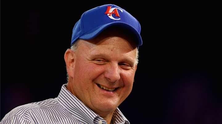 New Clippers owner Steve Ballmer is very excited for basketball season New Clippers owner Steve Ballmer is very excited for basketball season