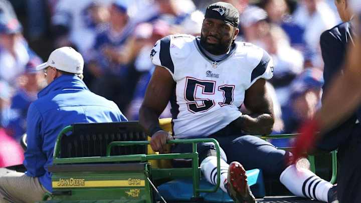Patriots LB Jerod Mayo out for season with leg injury