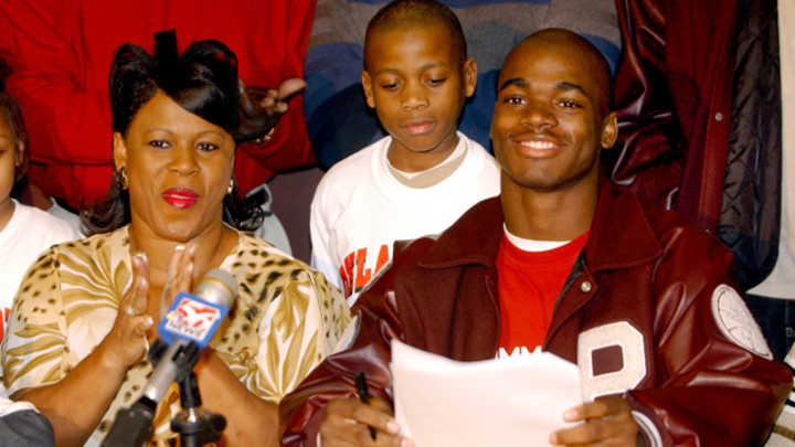 Rare Photos of Adrian Peterson