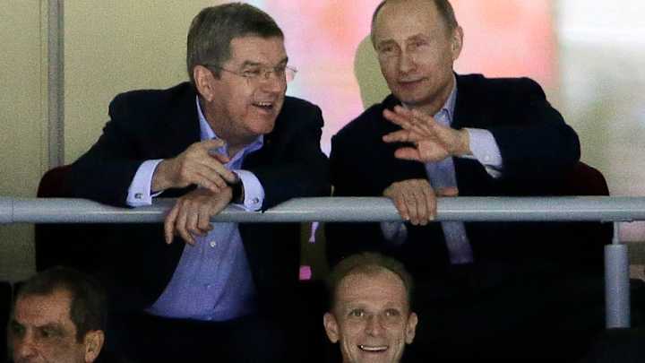 SOCHI SCENE: Putin catches some hockey SOCHI SCENE: Putin catches some hockey