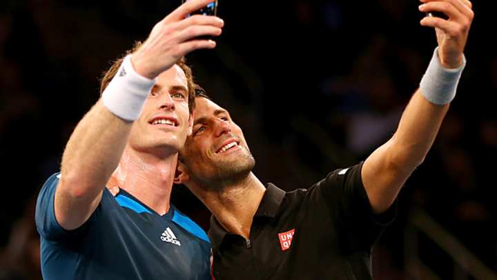 Novak Djokovic, Andy Murray entertain New York crowd in exhibition