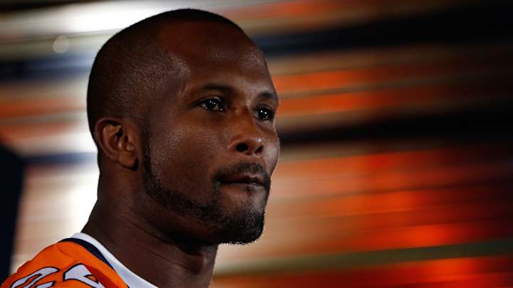 Veteran CB Champ Bailey works out for Lions