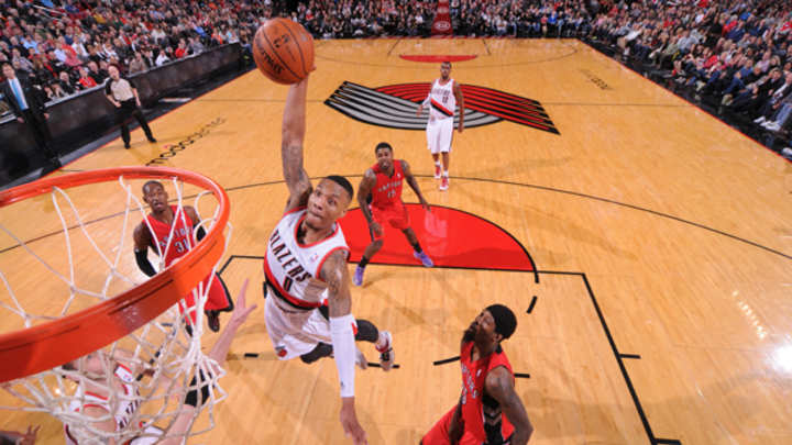 Report: Blazers' Damian Lillard to compete in Slam Dunk Contest