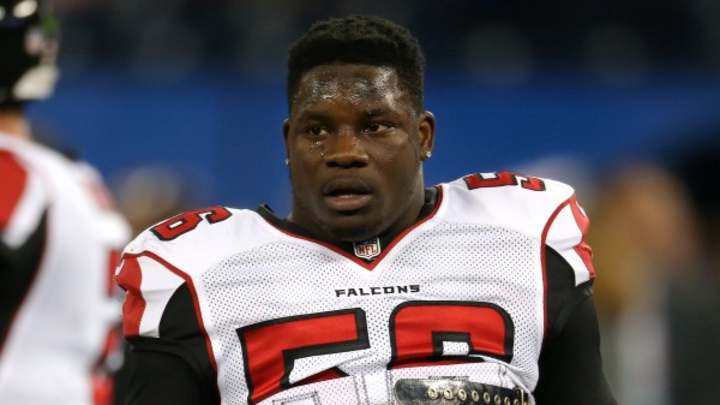 Falcons LB Sean Weatherspoon ruptures Achilles, will miss 2014 season Falcons LB Sean Weatherspoon ruptures Achilles, will miss 2014 season