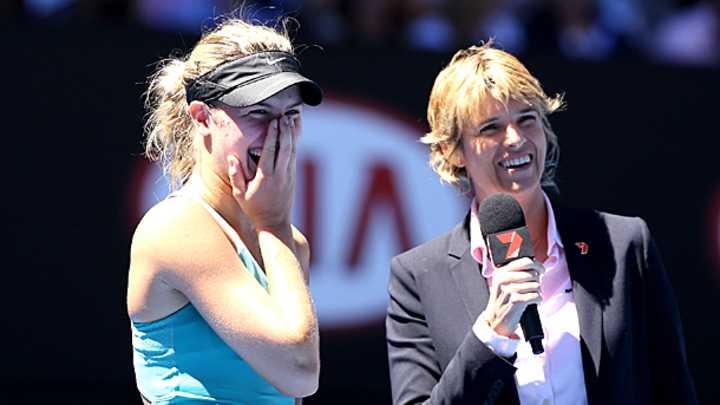 Video: Eugenie Bouchard booed by Aussie fans for her love of Justin Bieber Video: Eugenie Bouchard booed by Aussie fans for her love of Justin Bieber