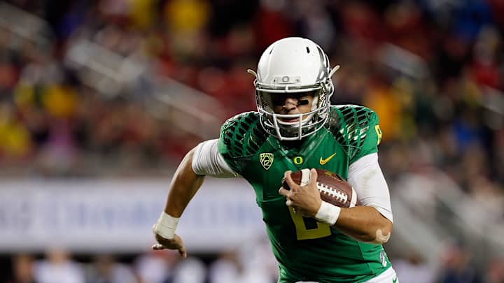 President Obama says he is proud of Oregon QB Marcus Mariota President Obama says he is proud of Oregon QB Marcus Mariota