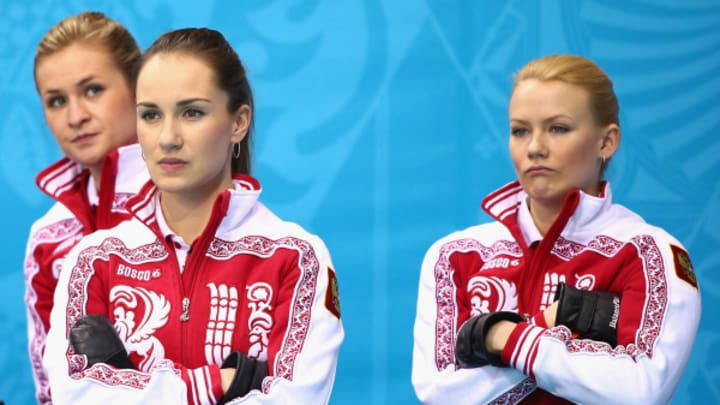 The Russian Women's Curling Team is Not Happy with Their Performance