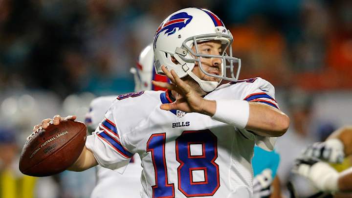 Bills quarterback Kyle Orton hurts toe in loss vs. Dolphins