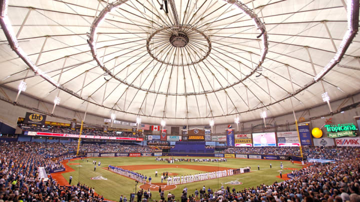 Ballpark Quirks: Catwalks and rays abound at Tampa's Tropicana Field