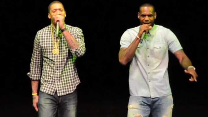 LeBron James, Chris Bosh and Ken Jeong sing their hearts out at 'Battioke 2014'