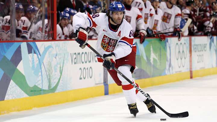 Jagr leading Czechs in fifth Olympic Games