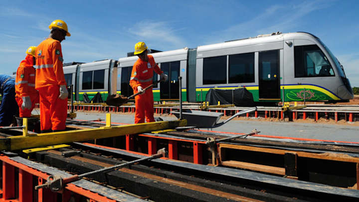 Cuiaba light rail won't be ready in time for Brazil World Cup