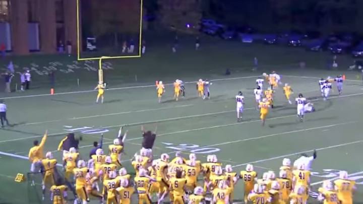 Connecticut private school runs elaborate trick play for win