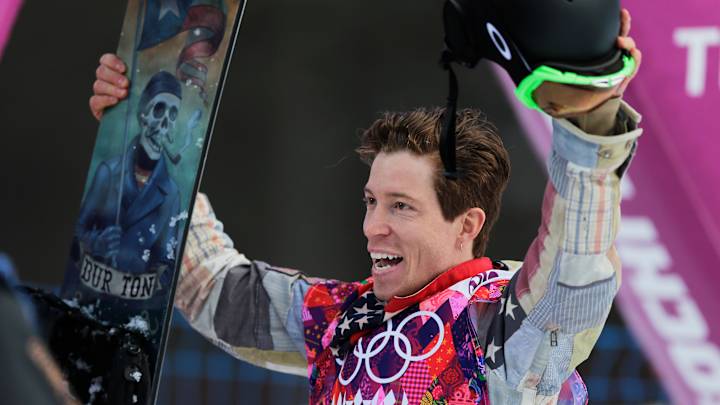 SOCHI SCENE: A Shaun White hug